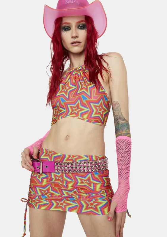 Beyond The Stars Skirt Set sold by Dolls Kill