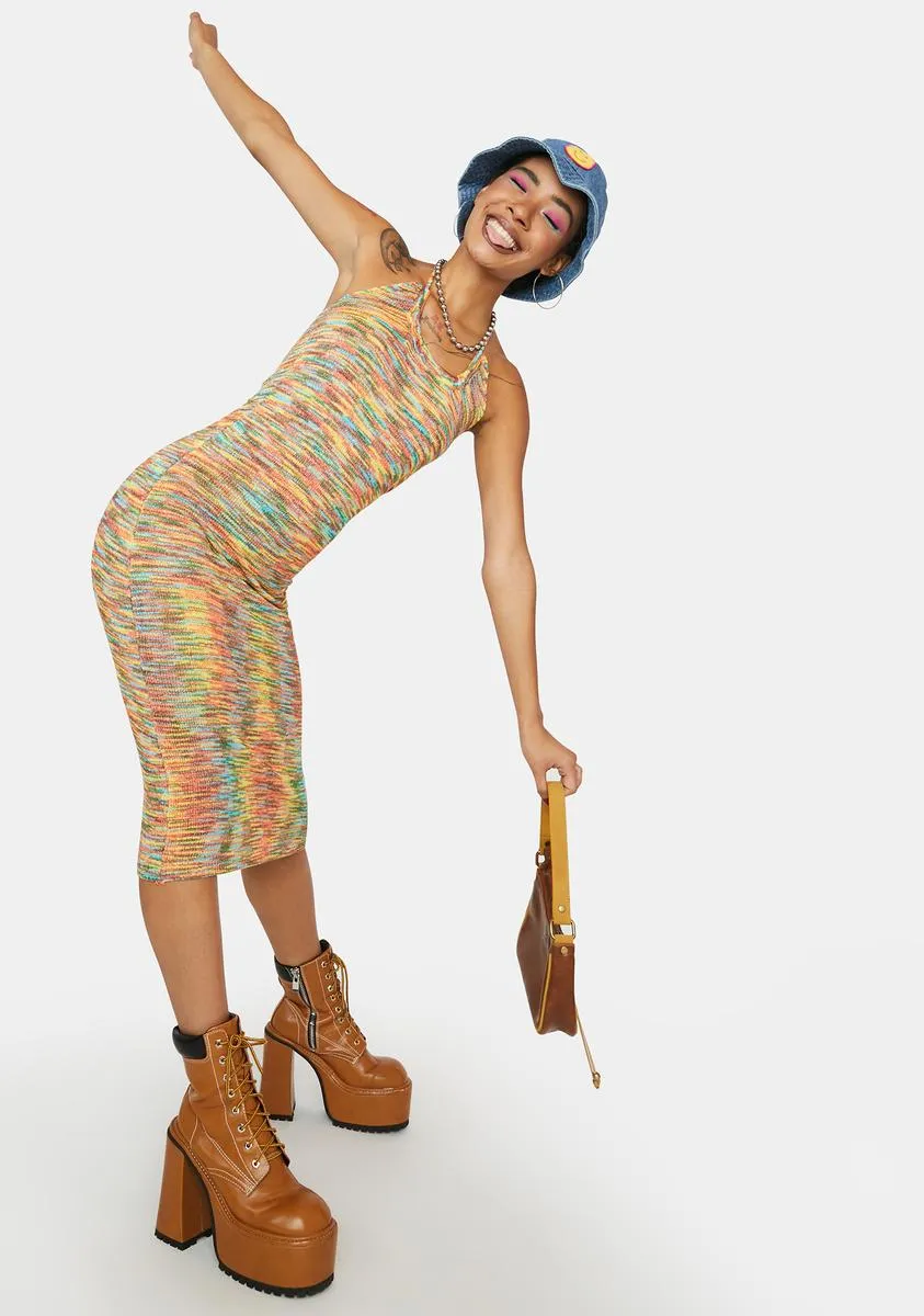 Tangy Sweet Scene Halter Dress sold by Dolls Kill product image thumbnail 2