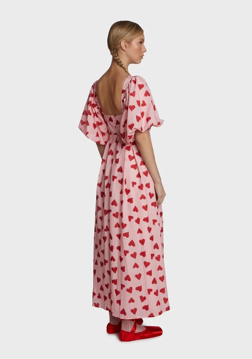 Cherish Print Midi Dress sold by Dolls Kill product image thumbnail 4