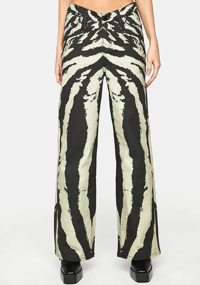 Bodhi Wide Leg Jeans sold by Dolls Kill product image thumbnail 2