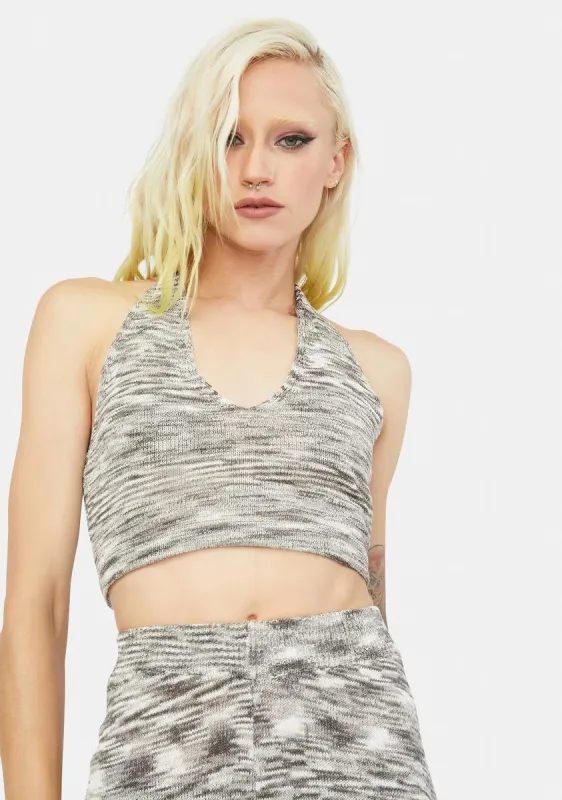Smokey Sunrise Trip Knit Top sold by Dolls Kill
