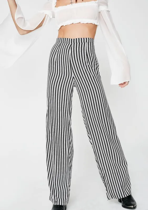 Stripe Ari Palazzo Pants sold by Dolls Kill