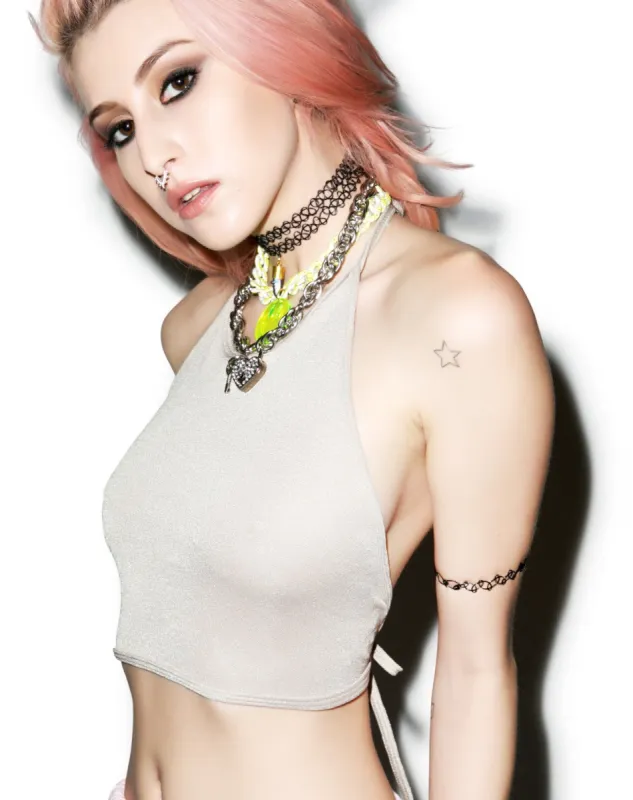 Sand Storm Halter Top sold by Dolls Kill