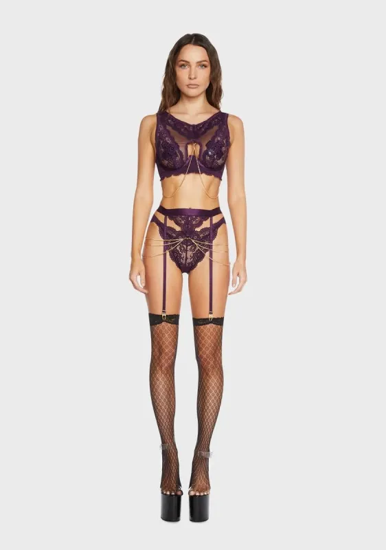 Fantasy Fulfilled Lingerie Set sold by Dolls Kill