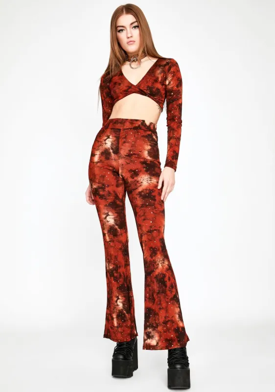 Awakening Inferno Tie Dye Set sold by Dolls Kill