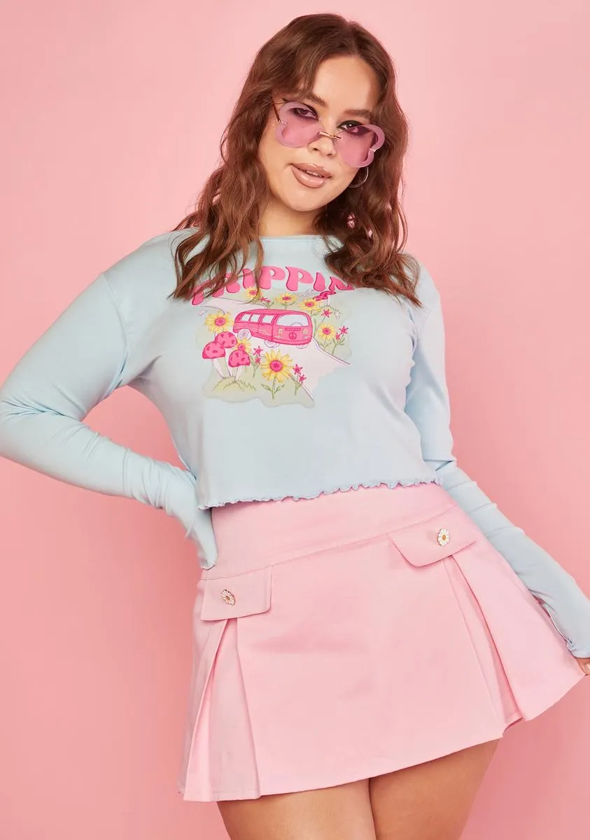 Plus Soft Giggles Pleated Skirt sold by Dolls Kill product image thumbnail 2