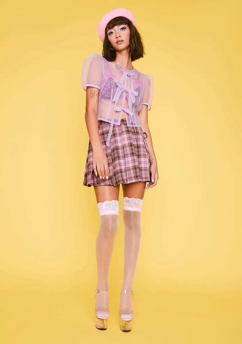 Prep School Princess Crop Top sold by Dolls Kill product image thumbnail 3