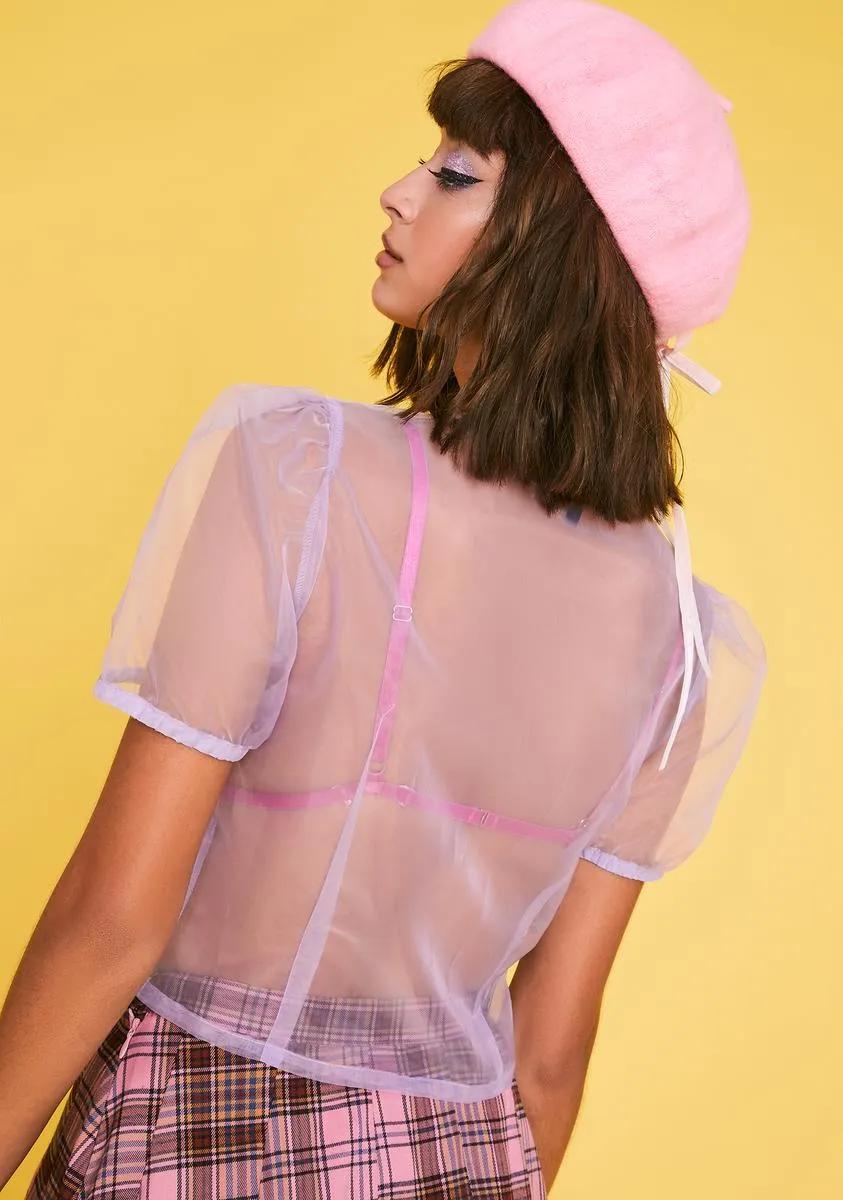 Prep School Princess Crop Top sold by Dolls Kill product image thumbnail 4