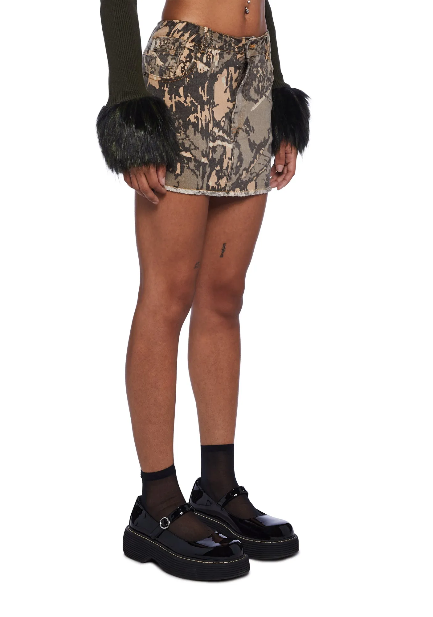 Meet Up Mini Skirt sold by Dolls Kill product image thumbnail 3