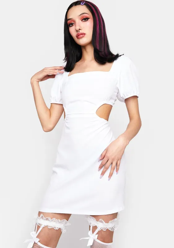Icy Individual Thoughts Cut Out Dress sold by Dolls Kill