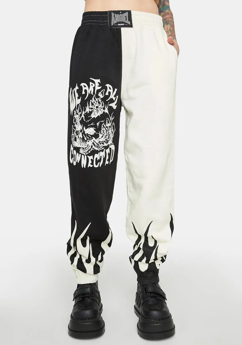 Connected Sweatpants sold by Dolls Kill