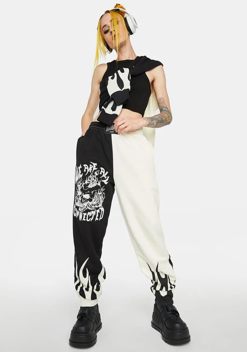 Connected Sweatpants sold by Dolls Kill product image thumbnail 2