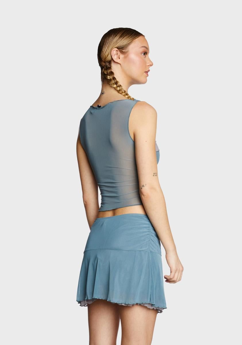 Moni Crop Top sold by Dolls Kill product image thumbnail 4