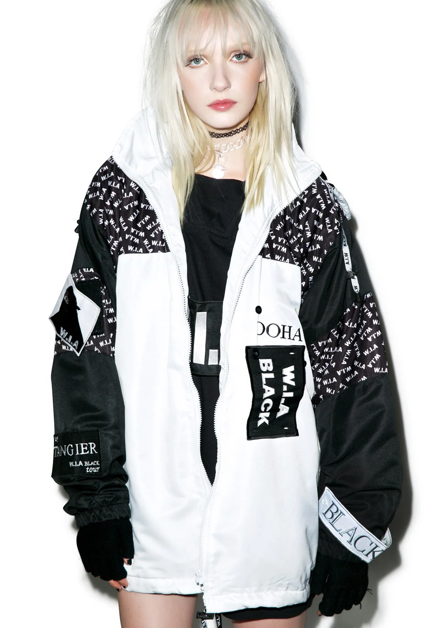 Criminals White Jacket sold by Dolls Kill product image thumbnail 5