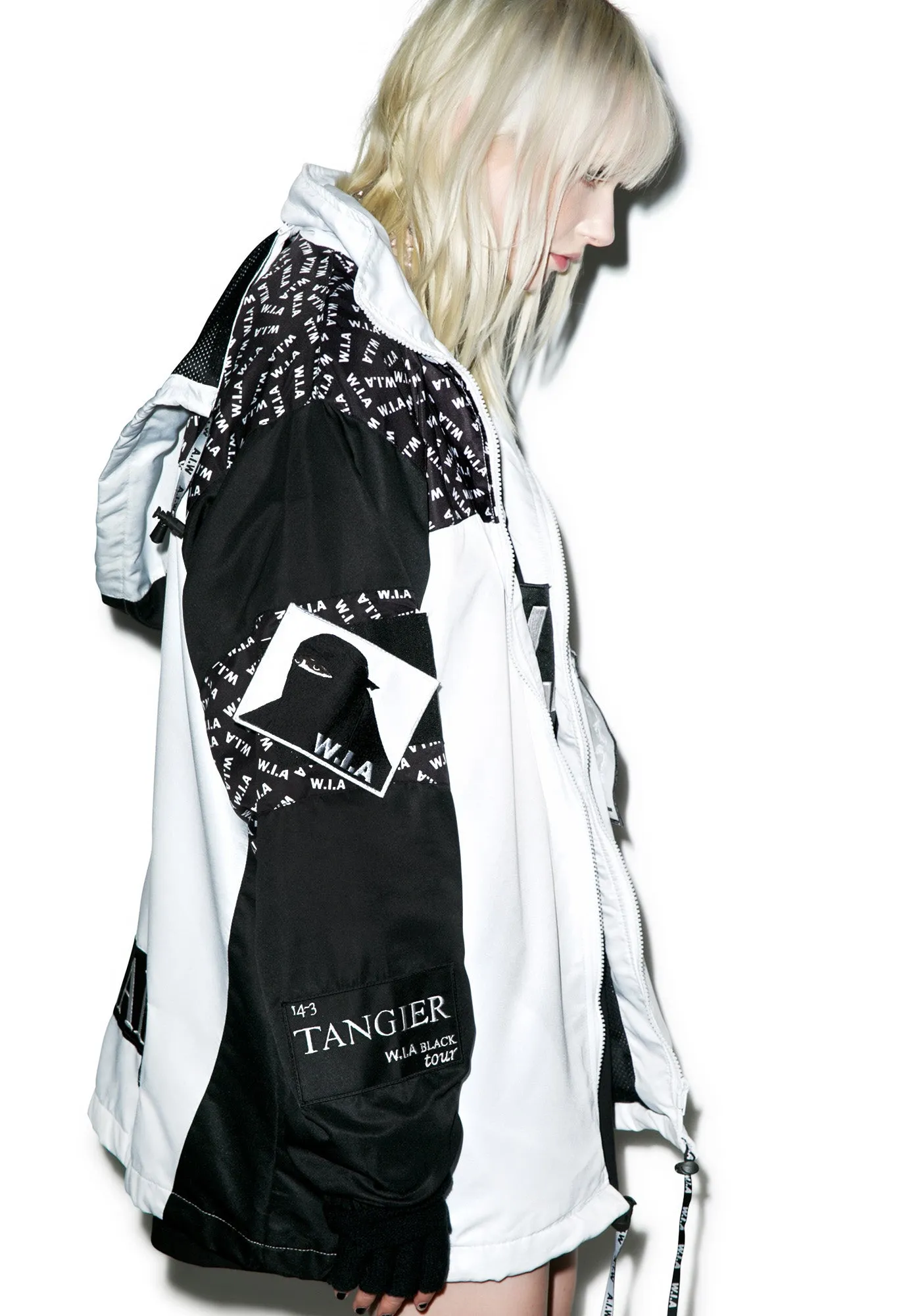 Criminals White Jacket sold by Dolls Kill product image thumbnail 2