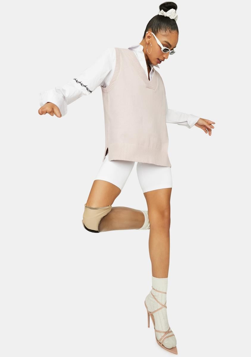 Posh Plans Oversized Sweater Vest sold by Dolls Kill product image thumbnail 3