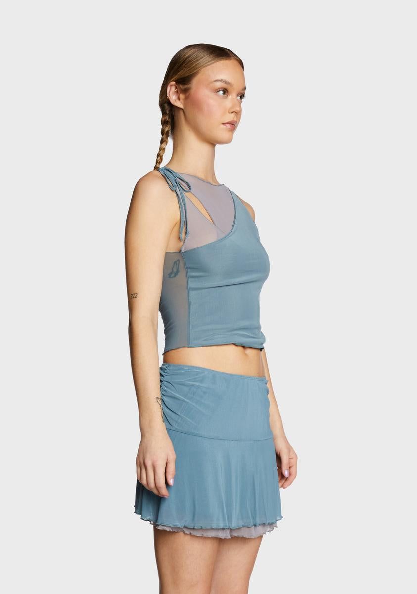 Moni Crop Top sold by Dolls Kill product image thumbnail 3