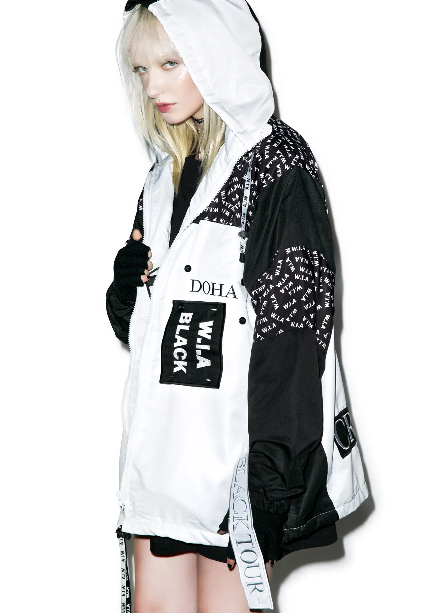 Criminals White Jacket sold by Dolls Kill product image thumbnail 4