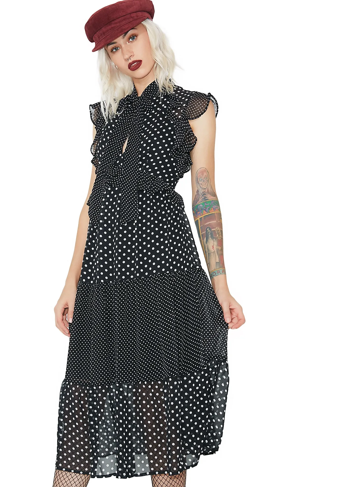 Gettin' Good Polka Dot Dress sold by Dolls Kill product image thumbnail 2