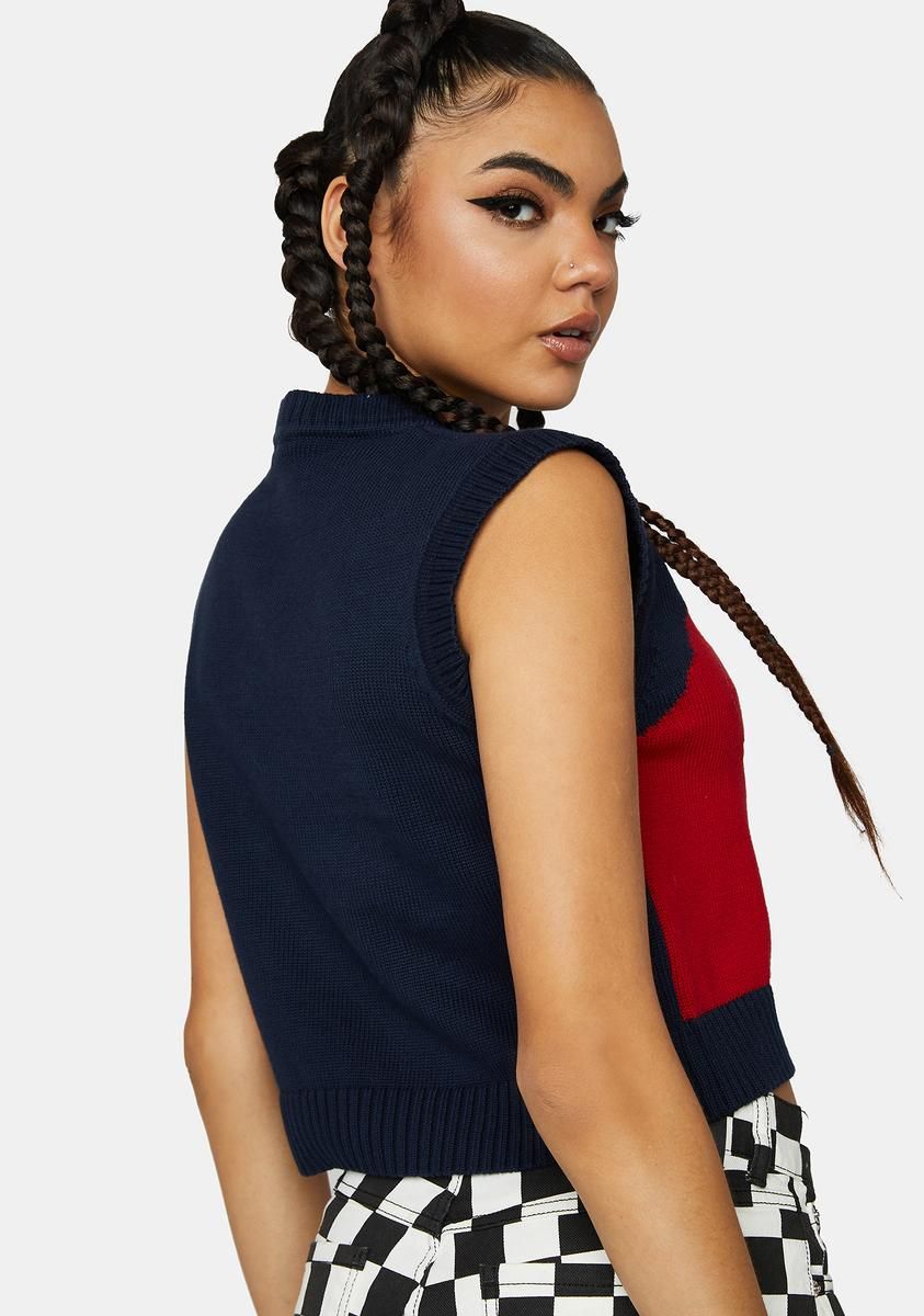 X Betty Boop Knit Vest sold by Dolls Kill product image thumbnail 4