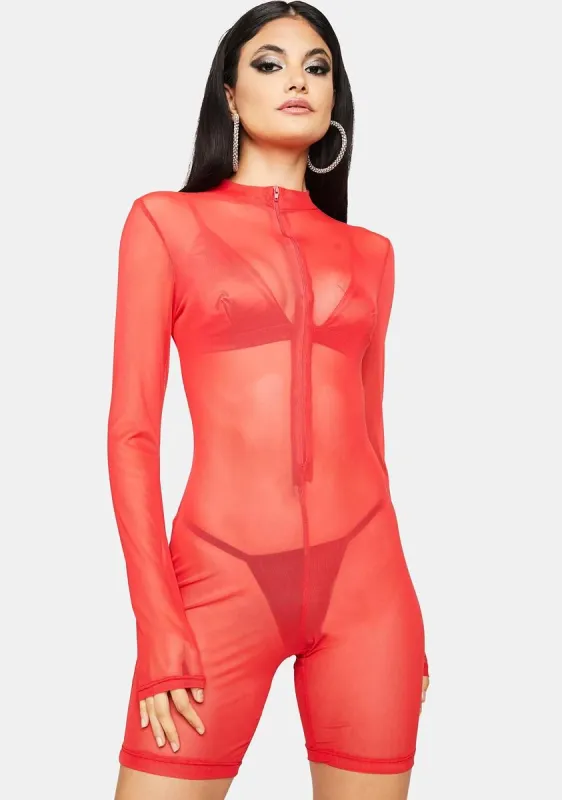 Blazed Virtual Reality Romper sold by Dolls Kill
