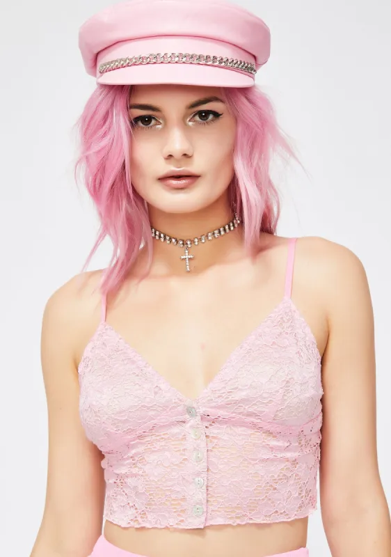 Sweetly Serene Crochet Tank sold by Dolls Kill