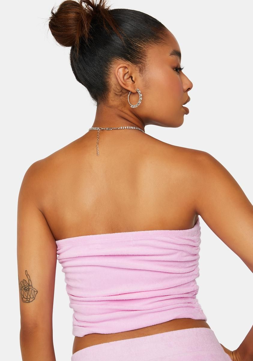 Violet Dusk Bling Tube Top sold by Dolls Kill product image thumbnail 4
