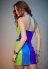 Fastest Lane Colorblock Halter Set sold by Dolls Kill