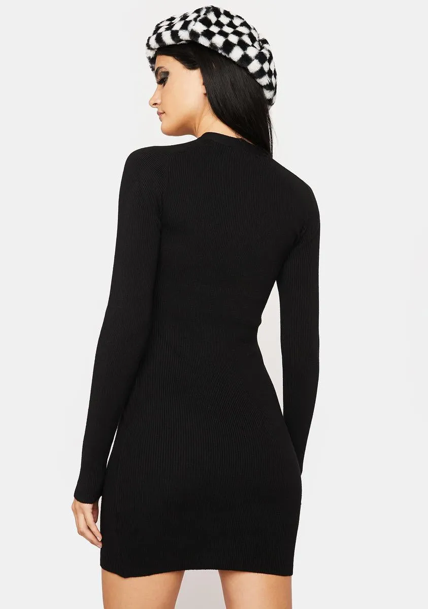 Noir Road To Vegas Mini Dress sold by Dolls Kill product image thumbnail 4