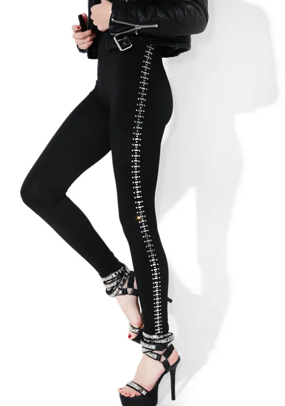 Do the Dark Jeweled Leggings sold by Dolls Kill