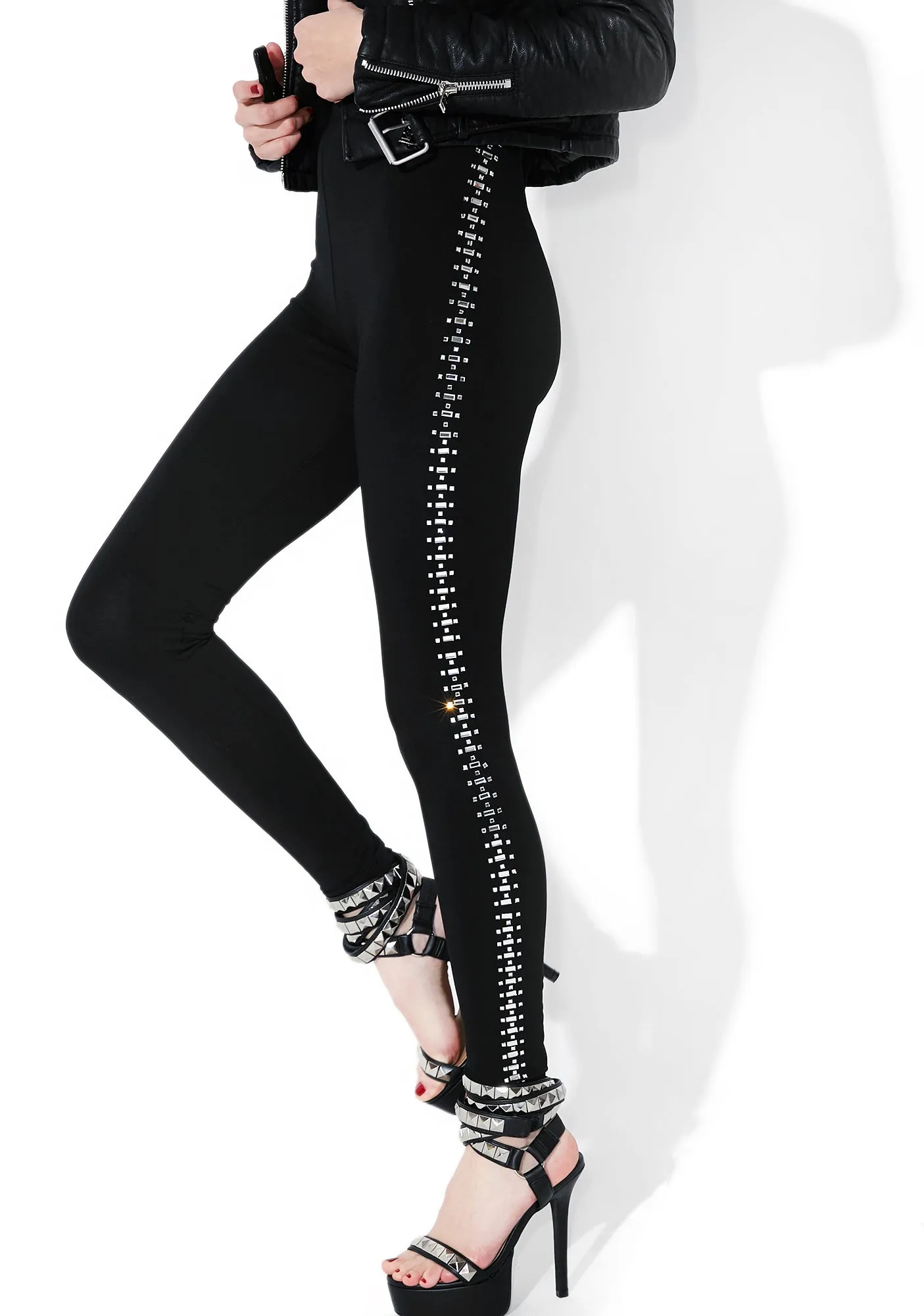 Do the Dark Jeweled Leggings sold by Dolls Kill