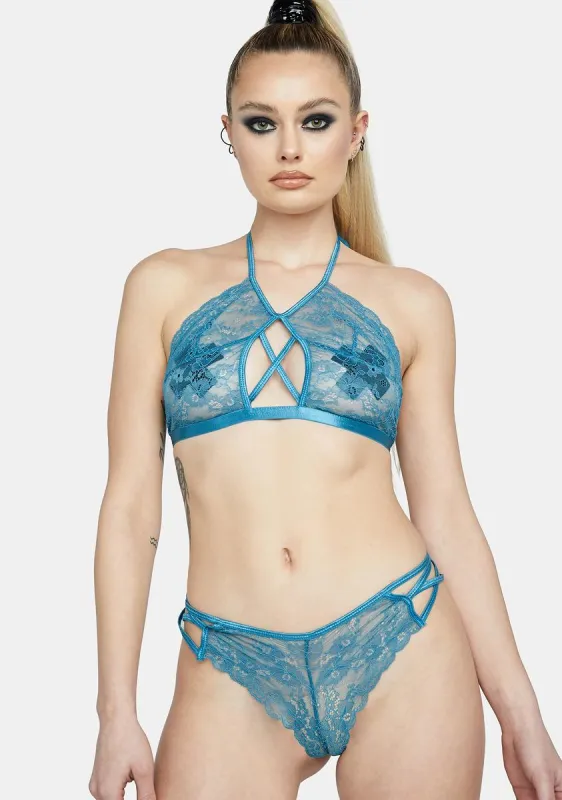 No Love Allowed Lingerie Set sold by Dolls Kill