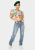 Bright Florals Crop Top sold by Dolls Kill