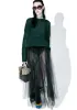 Collaboration High-Lo Split Sweater sold by Dolls Kill