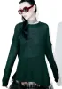 Collaboration High-Lo Split Sweater sold by Dolls Kill