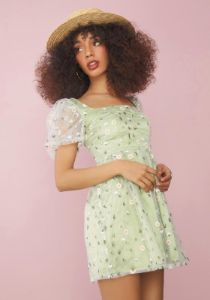 Come Away With Me Daisy Babydoll Dress sold by Dolls Kill