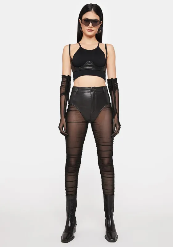 Resurge The Night Sheer Pants Set sold by Dolls Kill