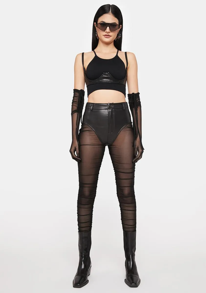 Resurge The Night Sheer Pants Set sold by Dolls Kill