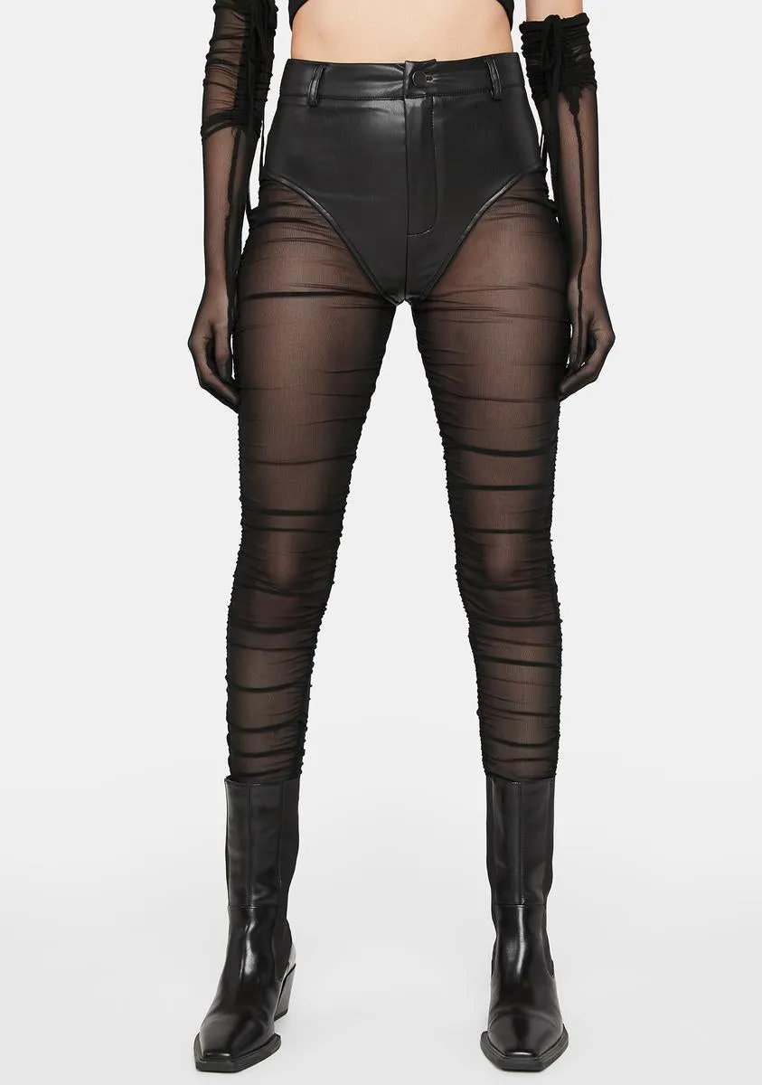 Resurge The Night Sheer Pants Set sold by Dolls Kill product image thumbnail 2