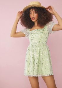 Come Away With Me Daisy Babydoll Dress sold by Dolls Kill
