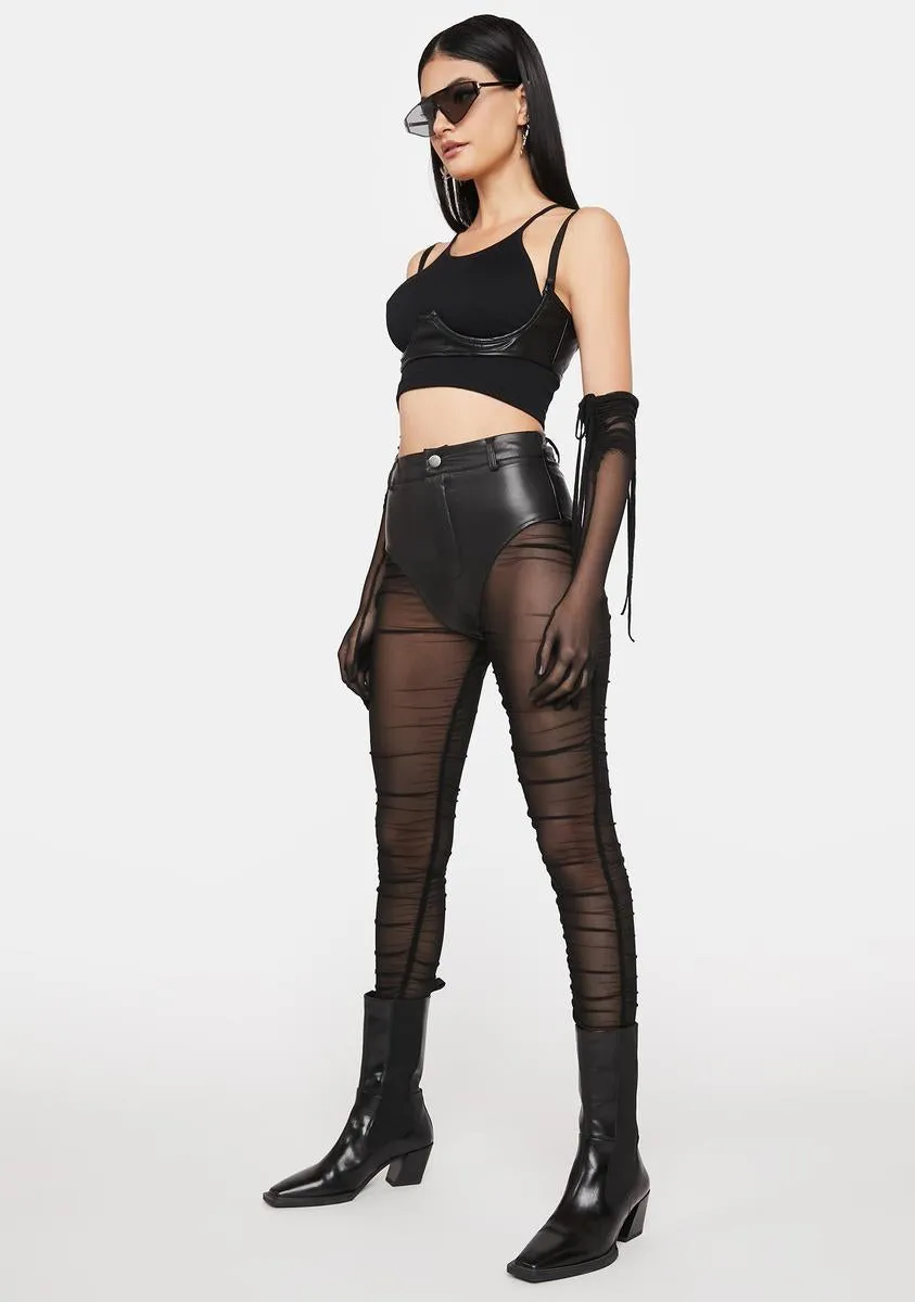 Resurge The Night Sheer Pants Set sold by Dolls Kill product image thumbnail 3