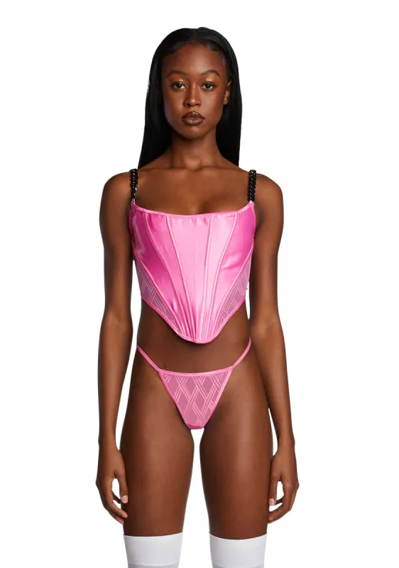 Regal Appeal Lingerie Set sold by Dolls Kill