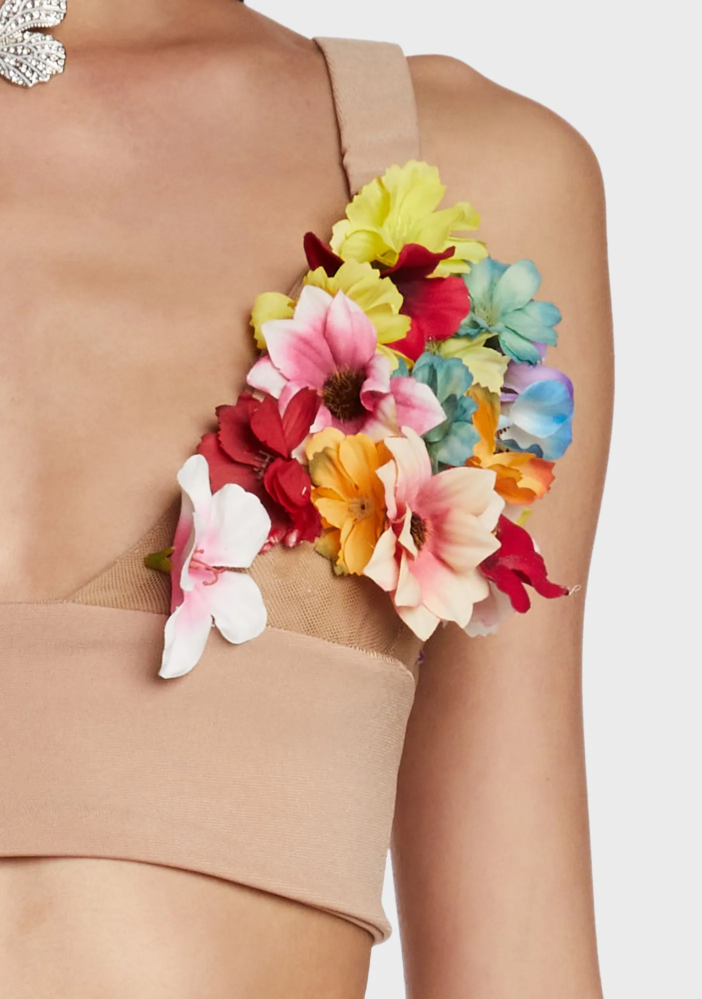 Flower Power Bralette sold by Dolls Kill product image thumbnail 5