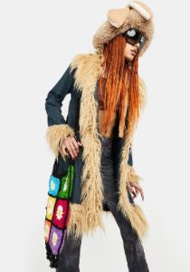 Never Growing Up Denim Coat sold by Dolls Kill