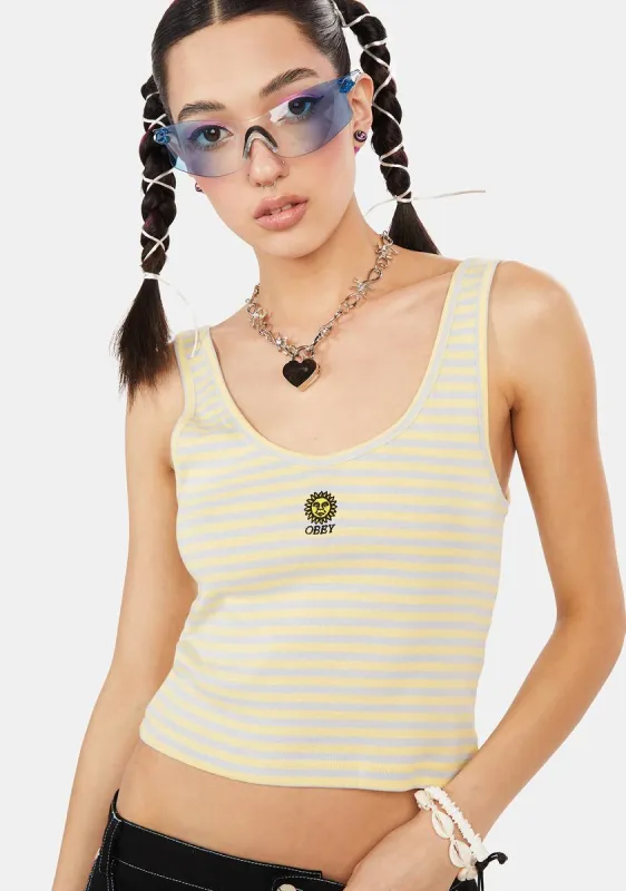Sunny Stripe Tank made by Obey