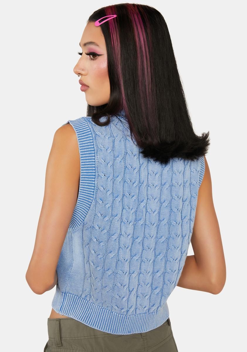 Work Smarter Sweater Vest sold by Dolls Kill product image thumbnail 4