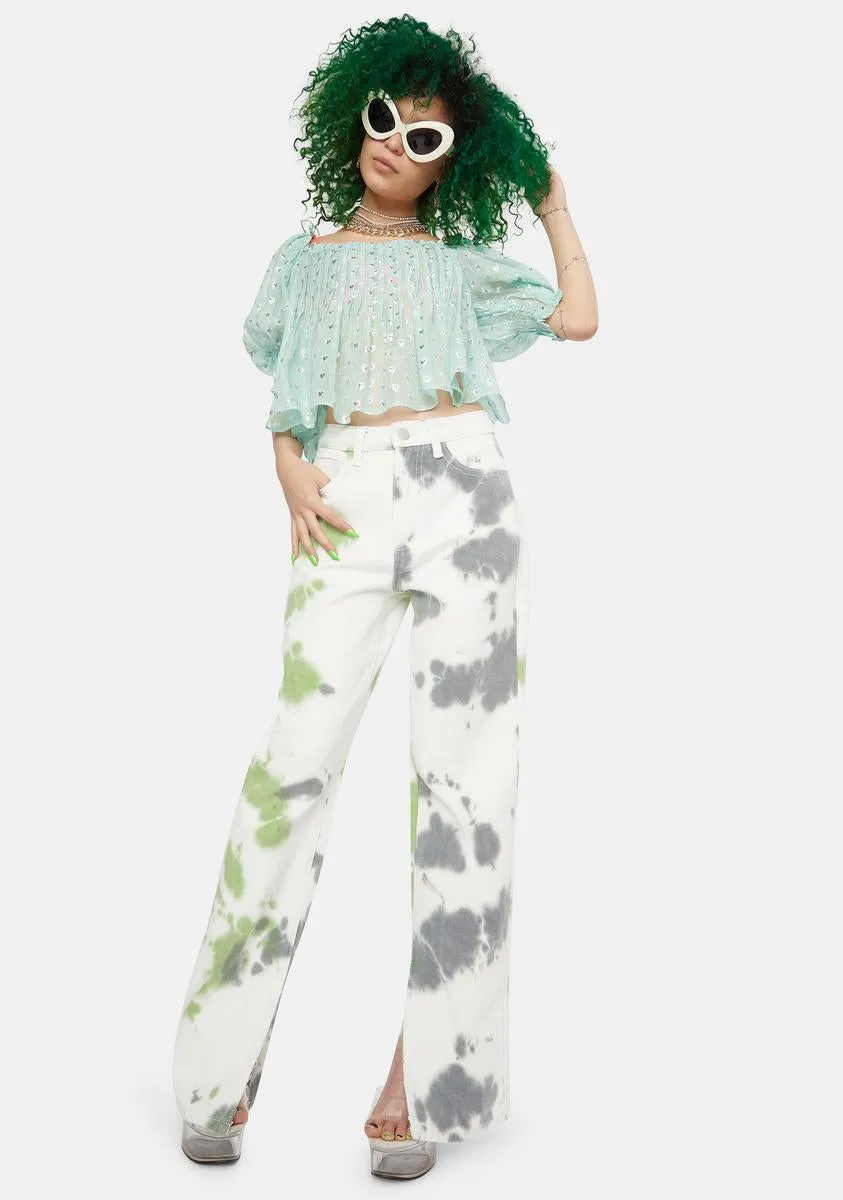 Jana Chiffon Blouse sold by Dolls Kill product image thumbnail 3