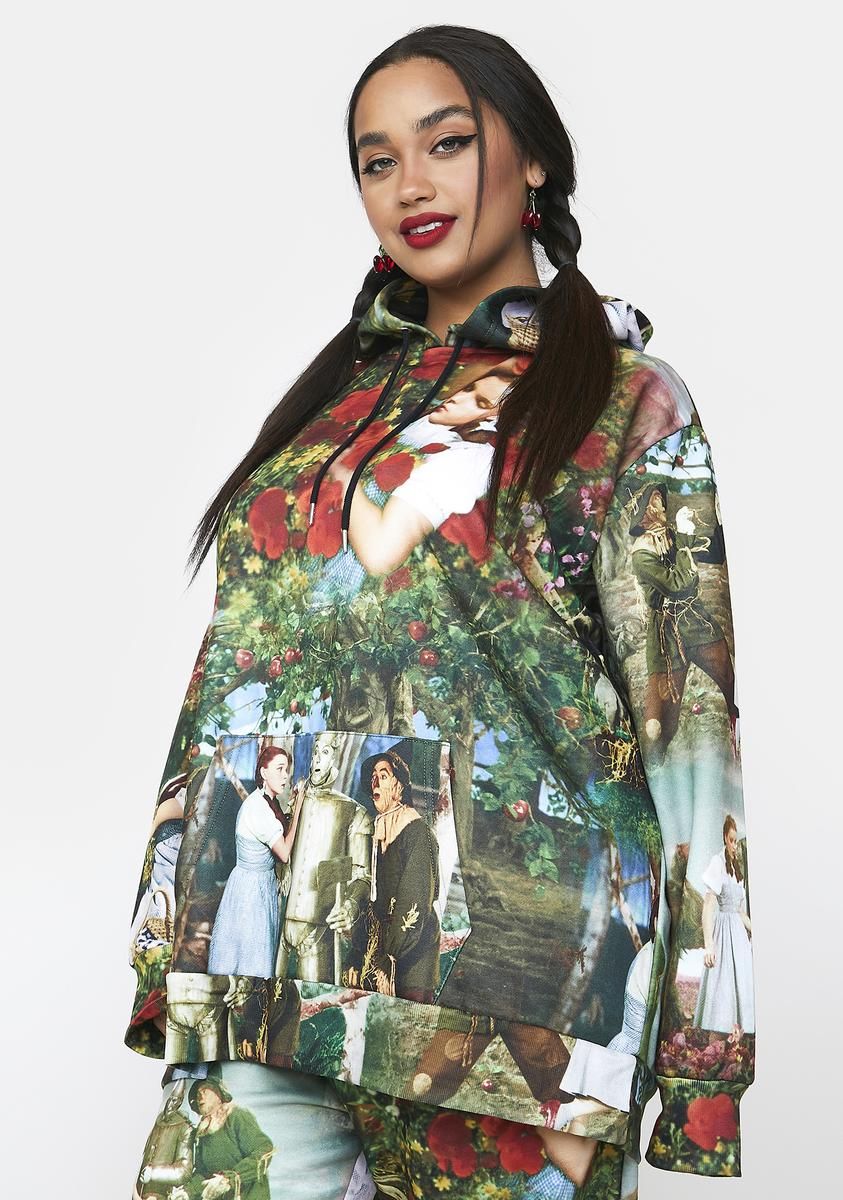 Plus Over The Rainbow Oversized Hoodie sold by Dolls Kill product image thumbnail 2