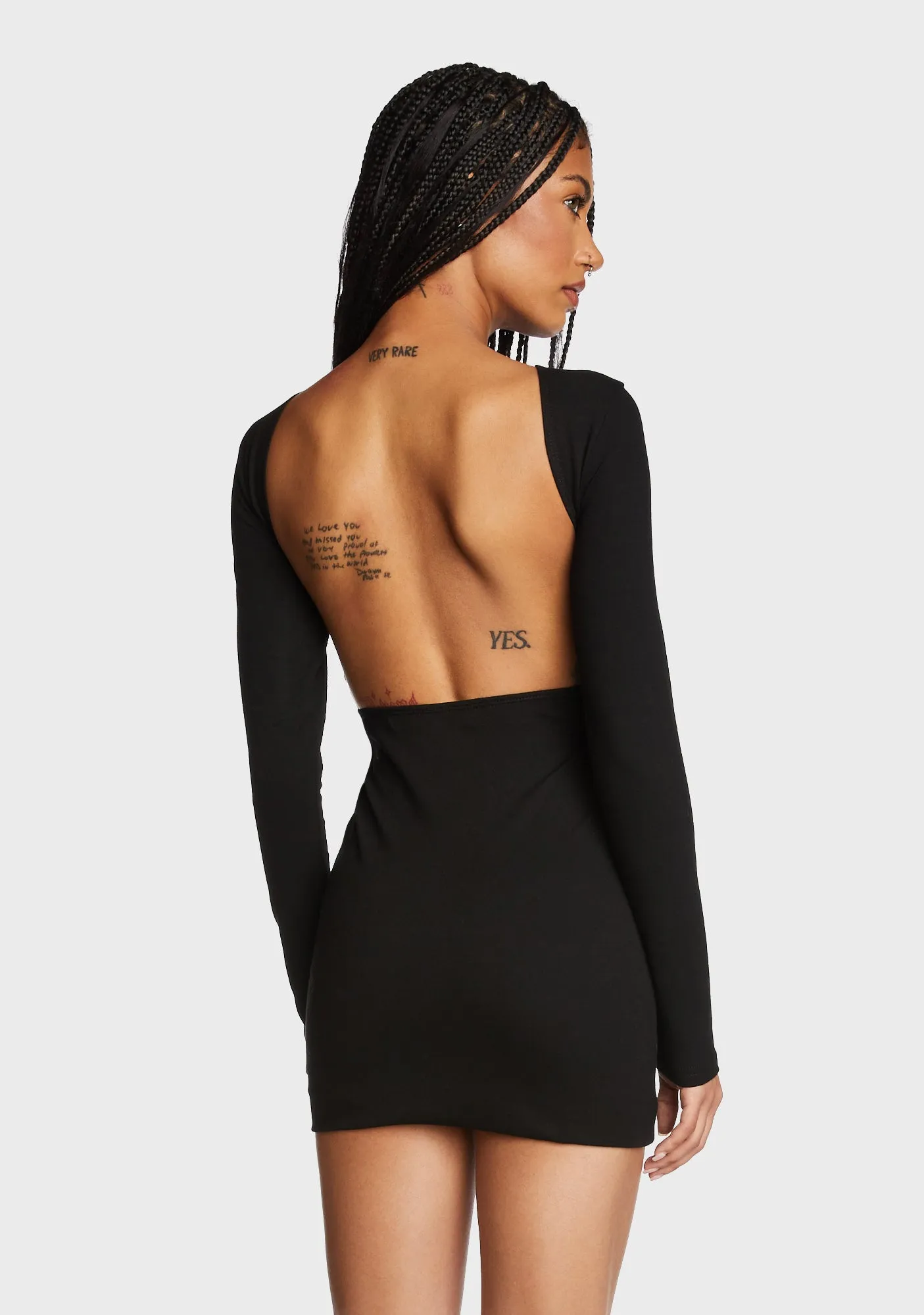 Ellie Open Back Mini Dress sold by Dolls Kill product image thumbnail 4