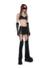 Fader Skirt With Leg Warmers sold by Dolls Kill